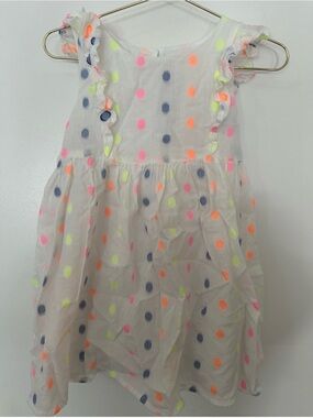 Tucker + Tate Polka Dot Ruffle Dress Girls 3T Nordstrom